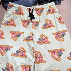 Disney Mint Green Rapunzel Lounge Pants